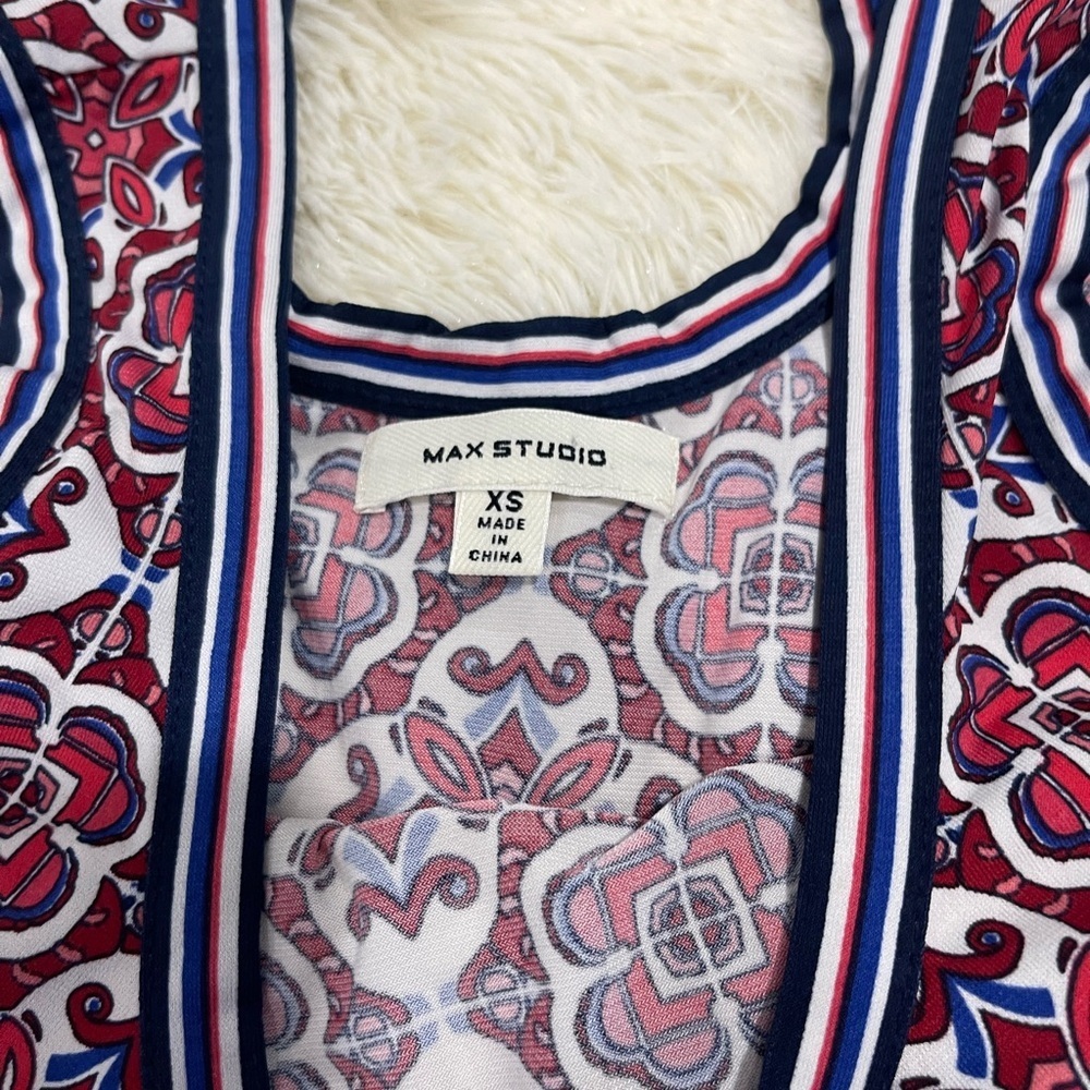 Max Studio Multicolor Patterned Dress - Picture 6 of 6